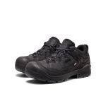 Men's Targhee IV Waterproof Work Shoe (Soft Toe)  |  Black/Black