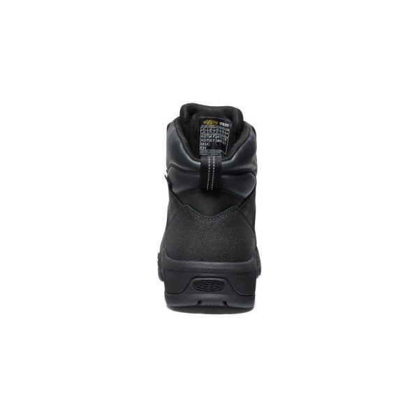 Men's Evanston 6 Waterproof Boot (Carbon Toe)  |  Black/Black
