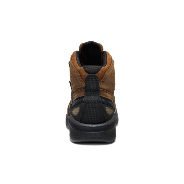 Men's Targhee IV LTR Waterproof Work Boot (Carbon Toe)  |  Bison/Black