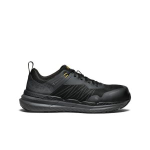 Men's Speedworks Work Sneaker (Carbon Toe) | Black/Steel Grey