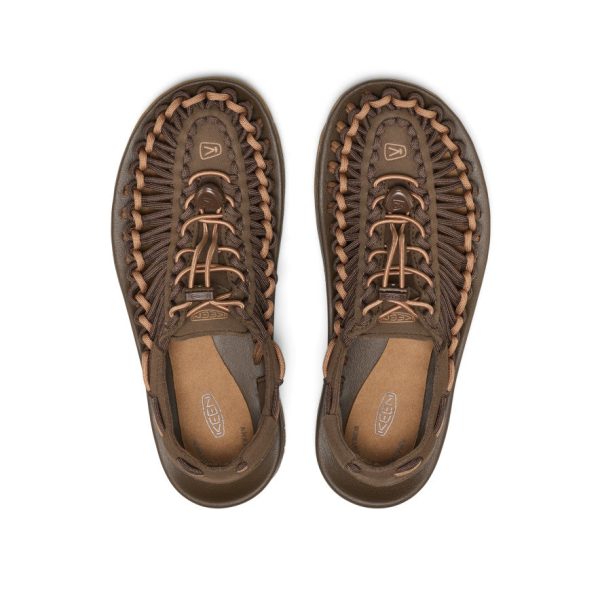 Women's UNEEK Sneaker  |  Dark Earth/Chipmunk