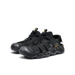 Men's Hyperport Fisherman Leather Sandal | Black/Keen Yellow