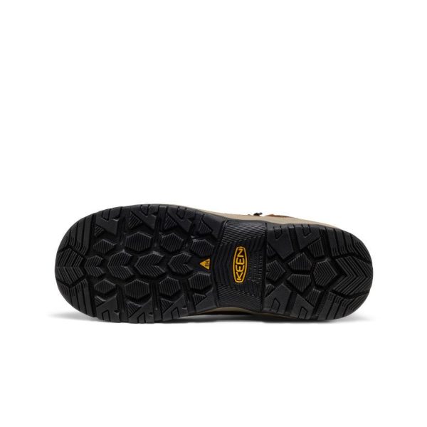 Men's Skokie Waterproof Work Boot (Carbon Toe) | Dark Earth/Black