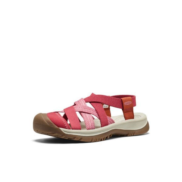 Women's Whisper Lattice Sandal | Garnet/Burnt Brick