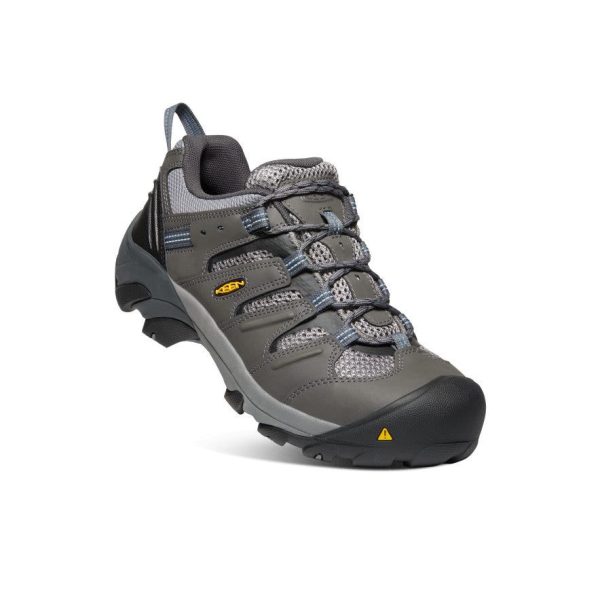 Men's Lansing Low (Steel Toe) | Magnet/Majolica Blue