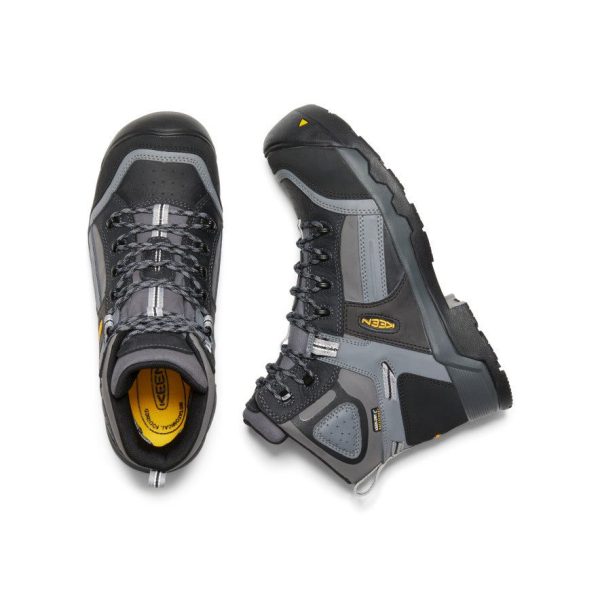 Men's Davenport 6 Insulated Waterproof Boot (Composite Toe) | Magnet/Steel Grey
