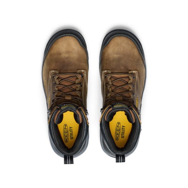 Men's Evanston 6 Waterproof Boot INT MET (Carbon Toe)  |  Bison/Black