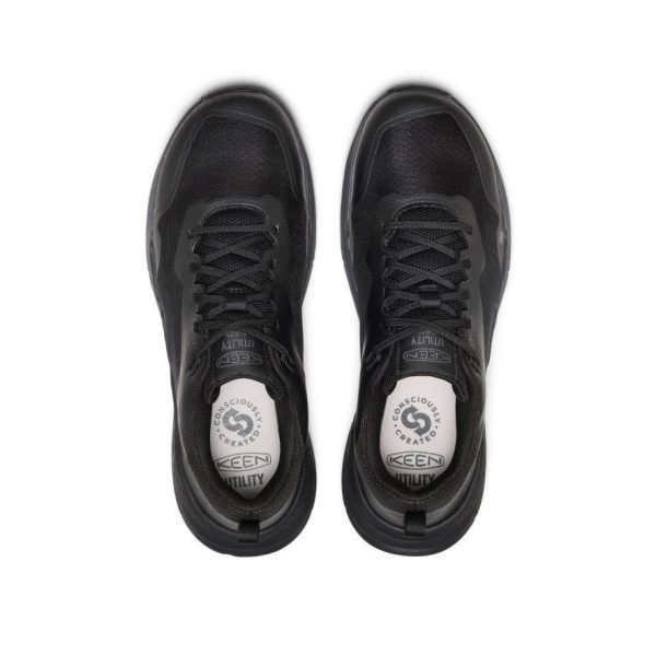 Men's Speedworks ESD Work Sneaker (Carbon Toe) | Black/Black