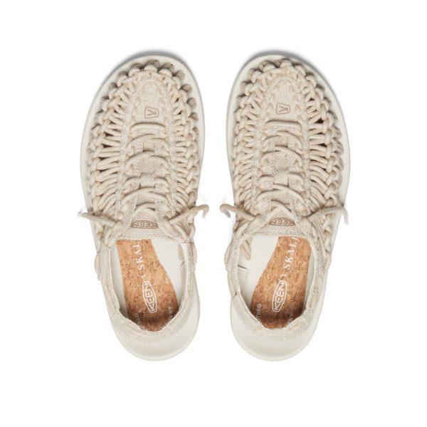 Women's UNEEK Canvas Skall Studio Sneaker | Natural/Birch