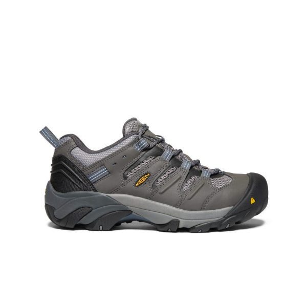 Men's Lansing Low (Steel Toe) | Magnet/Majolica Blue