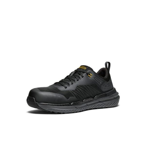 Men's Speedworks Work Sneaker (Carbon Toe)  |  Black/Steel Grey