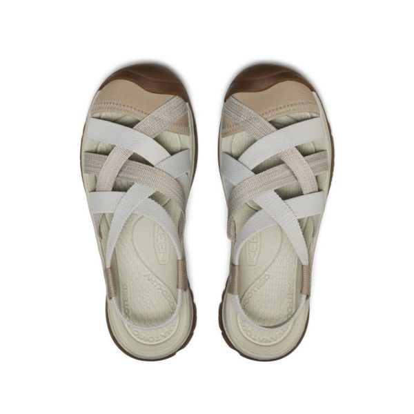 Women's Whisper Lattice Sandal  |  Plaza Taupe/Silver Birch