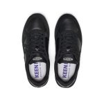 Women's KM2 Leather Jogger  |  Black/Black