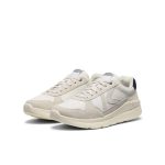 Women's KM2 Leather Jogger | Birch/Naval Academy