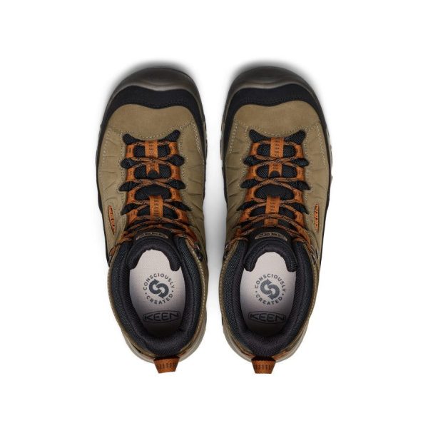 Men's Targhee IV Waterproof Hiking Boot  |  Sea Turtle/Roasted Pecan