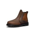 Women's San Jose Chelsea 90?? Heel Boot (Aluminum Toe) | Cascade Brown/Black