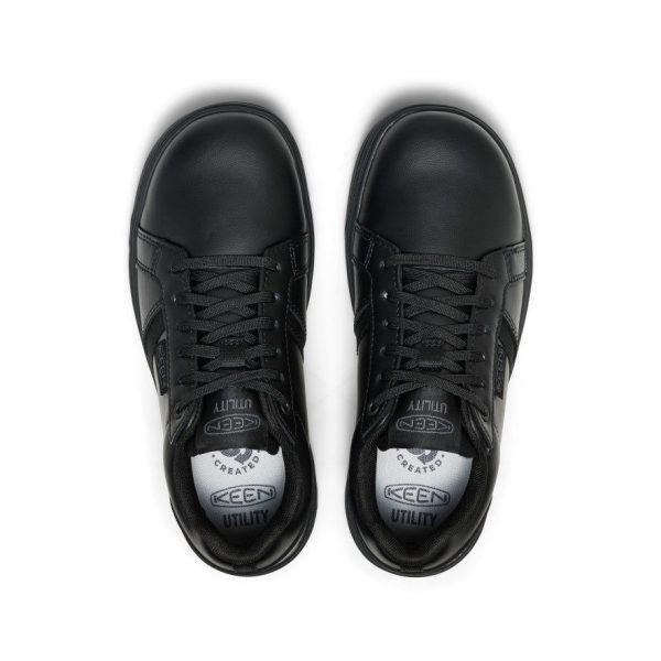 Women's Kenton WTX Work Shoe (Soft Toe)  |  Black/Black