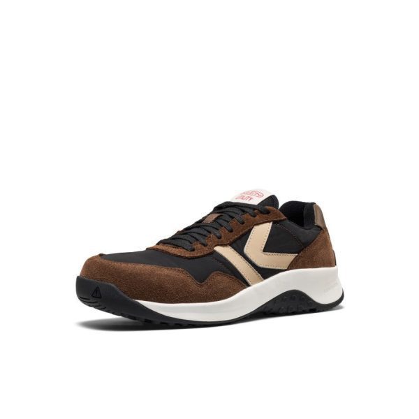 Men's KS86 Utility Work Sneaker (Carbon Toe)  |  Dark Earth/Black