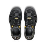 Men's SOLR Sandal  |  Black/Gold