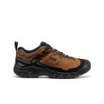 Men's Targhee IV Wide Waterproof Hiking Shoe  |  Bison/Black
