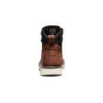 Men's Cincinnati 6 Waterproof 90° Heel Boot (Soft Toe)  |  Tuscan Red/Sandshell
