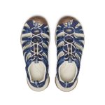 Women's Whisper | Navy Print
