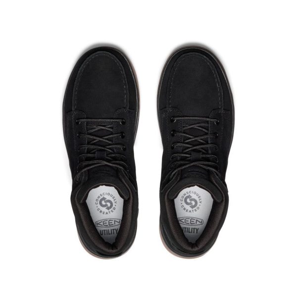 Men's Gibson Boot (Soft Toe)  |  Black/Gum