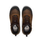 Women's Skokie Waterproof Work Boot (Carbon Toe)  |  Bison/Black