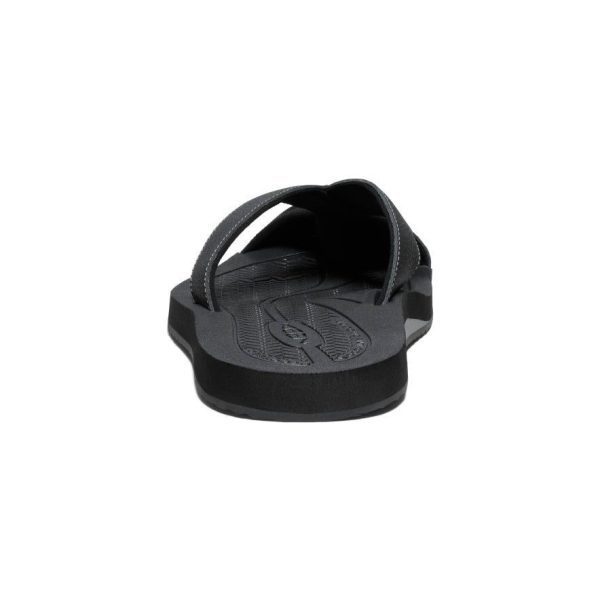Men's Barbados Flip-Flop | Black/Steel Grey