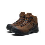 Men's Targhee IV LTR Waterproof Work Boot (Carbon Toe)  |  Bison/Black