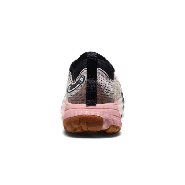 Women's Seek Trail Running Shoe  |  Black/Sunset Sand