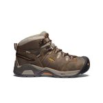Men's Detroit XT Waterproof Boot (Soft Toe) | Black Olive/Leather Brown