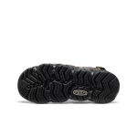 Men's Hyperport Fisherman Leather Sandal  |  Dark Olive/Black