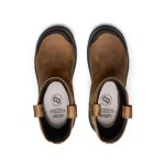 Women's Evanston Pull-On Waterproof Boot (Carbon Toe) | Bison/Black