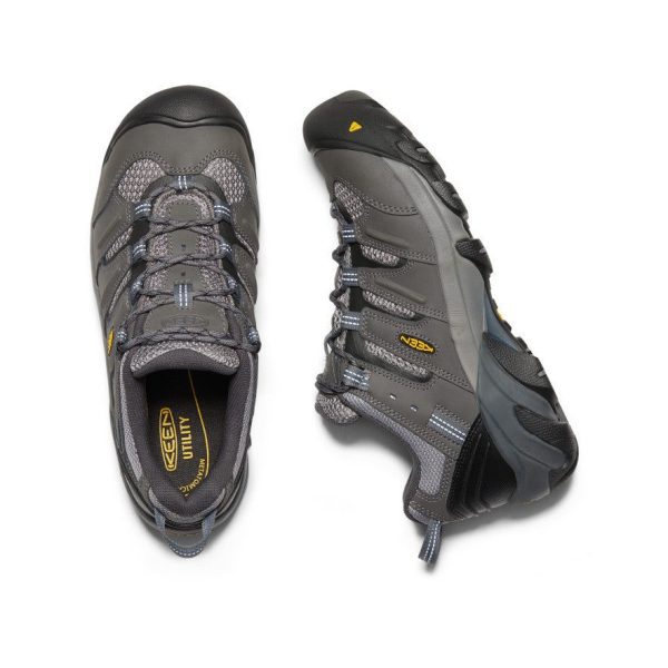 Men's Lansing Low (Steel Toe) | Magnet/Majolica Blue