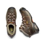 Men's Detroit XT Waterproof Boot (Soft Toe) | Black Olive/Leather Brown