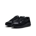 Women's KM2 Leather Jogger  |  Black/Black