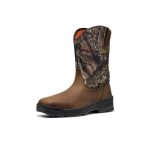 Men's Flatland Pull-On Waterproof Work Boot (Soft Toe)  |  MOSSY OAK®  BREAK-UP COUNTRY©®