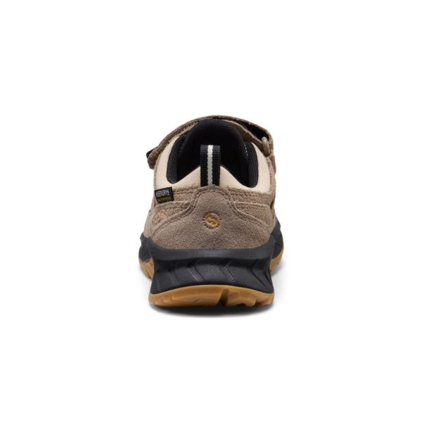 Little Kids' Hightrail Waterproof Hiking Shoe  |  Brindle/Oak Buff