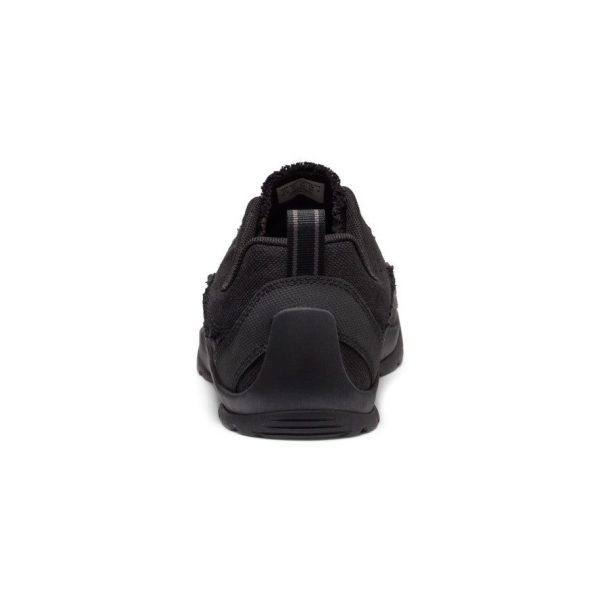 Women's Jasper Split Sneaker  |  Black/Black