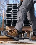 Men's Evanston 6 Insulated Waterproof Boot (Carbon Toe) | Bison/Black