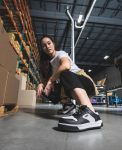 Women's Overton Work Shoe (Carbon Toe)  |  Toadstool/Star White