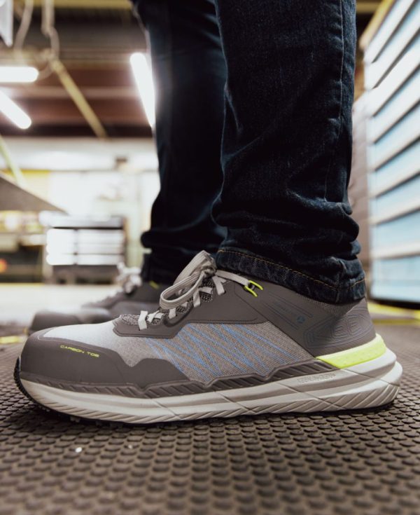 Men's Speedworks ESD Work Sneaker (Carbon Toe) | Black/Black