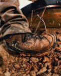 Men's Targhee IV Waterproof Work Boot (Carbon Toe)  |  Dark Earth/Black