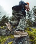 Men's Hightrail Vented Hiking Shoe  |  Brindle/Cream Gold