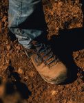 Men's Targhee IV LTR Waterproof Work Boot (Carbon Toe)  |  Bison/Black