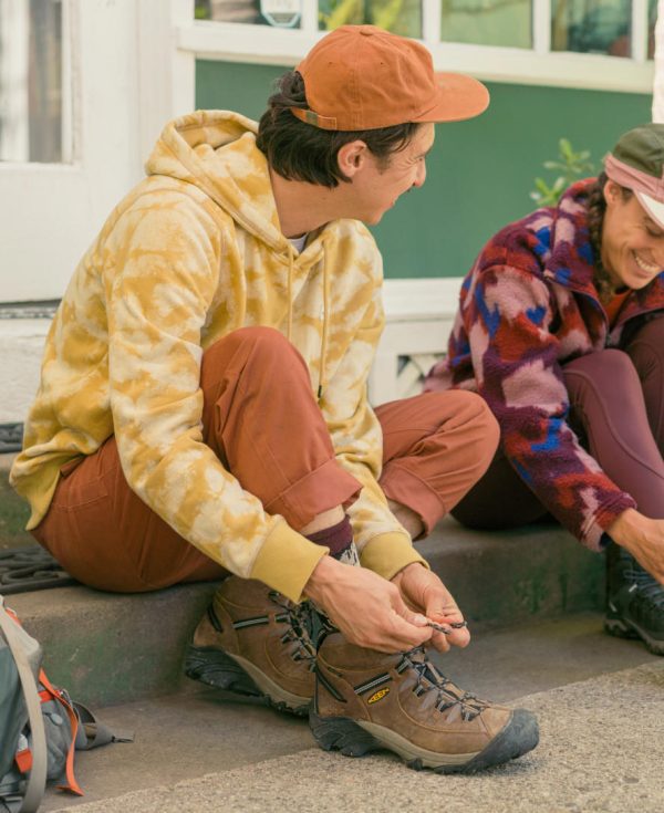 Men's Targhee II Waterproof Mid Wide | Shitake/Brindle