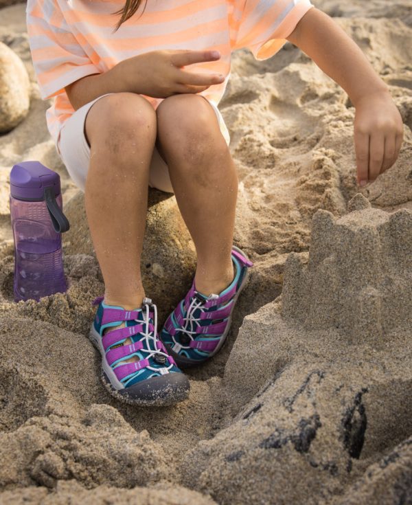 Big Kids' Newport Boundless Sandal  |  Black/Precious Blue