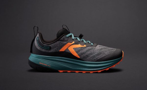 Men's Roam Trail Running Shoe  |  Black/Orange Peel