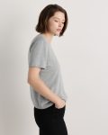 Lightweight Cotton Cashmere Relaxed Sweater Tee